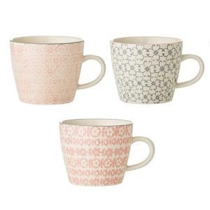 陶瓷咖啡杯3件套裝