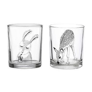 動物玻璃小杯2件套裝