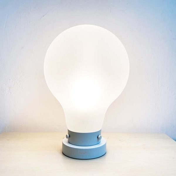 磨砂玻璃燈膽形檯燈