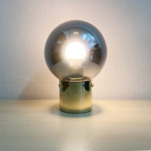 鏡面球型檯燈