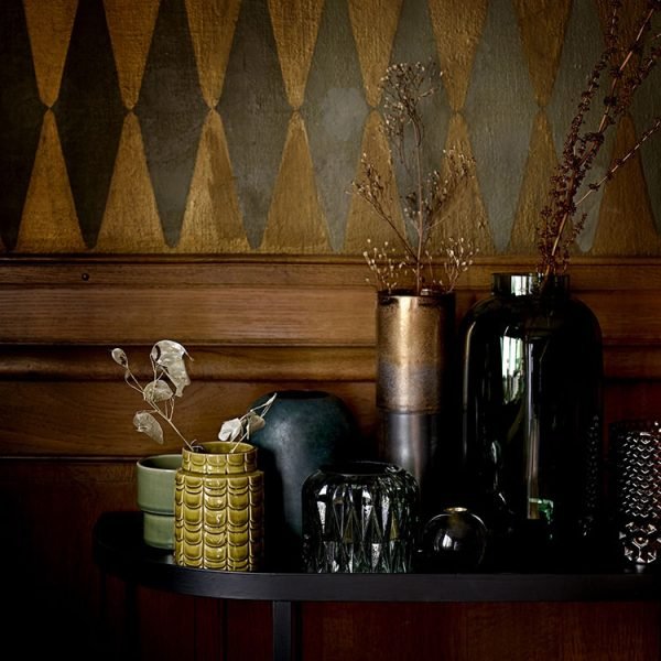 手工霧銅陶瓷花瓶